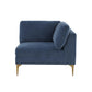 Serena - Velvet Armless Chair