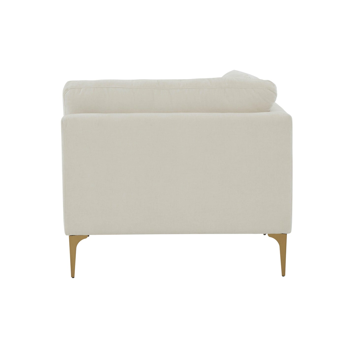 Serena - Velvet Armless Chair