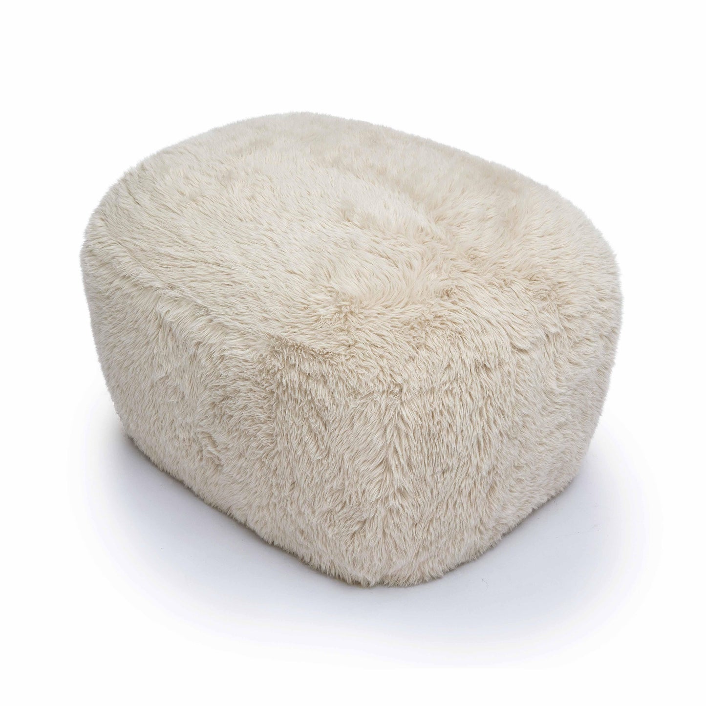 Britt - Vegan Shearling Ottoman