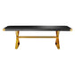 Adeline - Lacquer Dining Table - Black