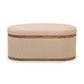 Olivier - Boucle Oval Storage Ottoman