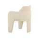 Leo - Vegan Leather Dining Chair - Cream