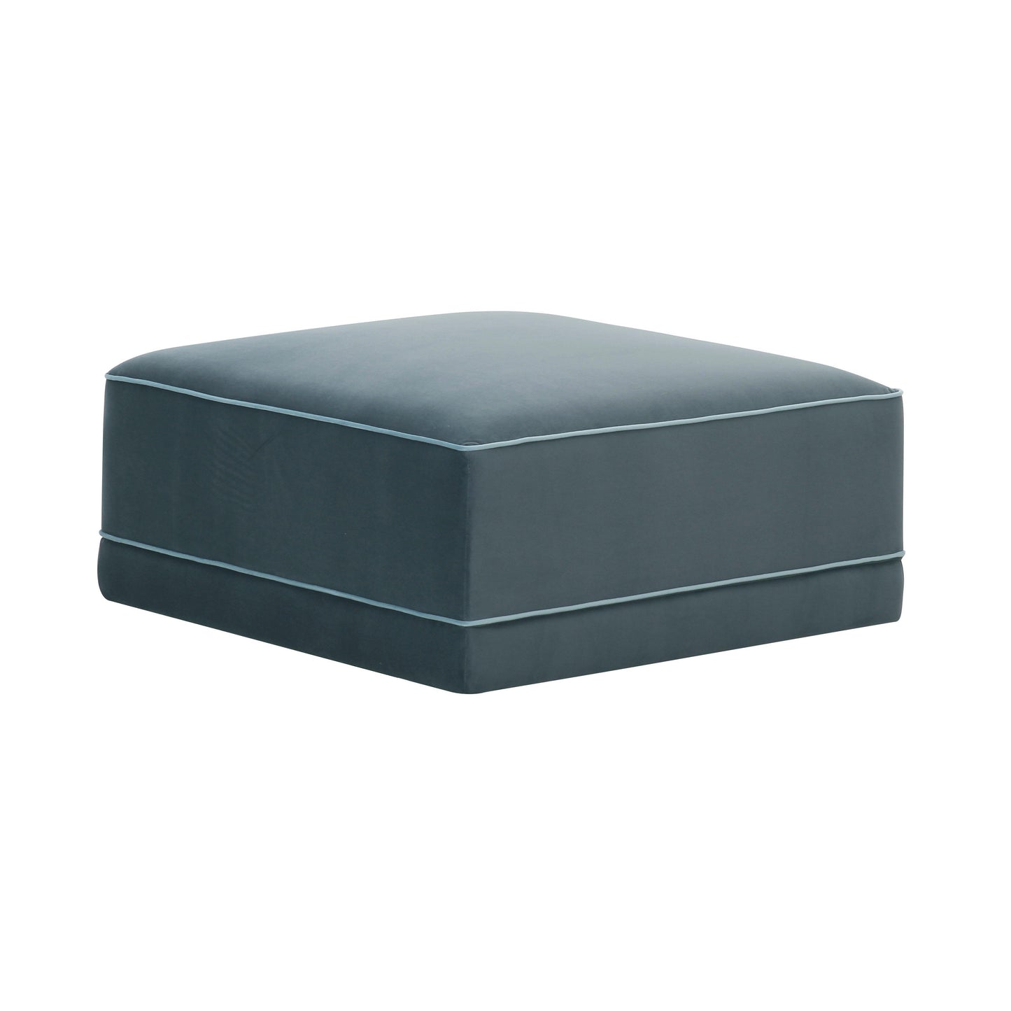 Willow - Ottoman - Misty Blue