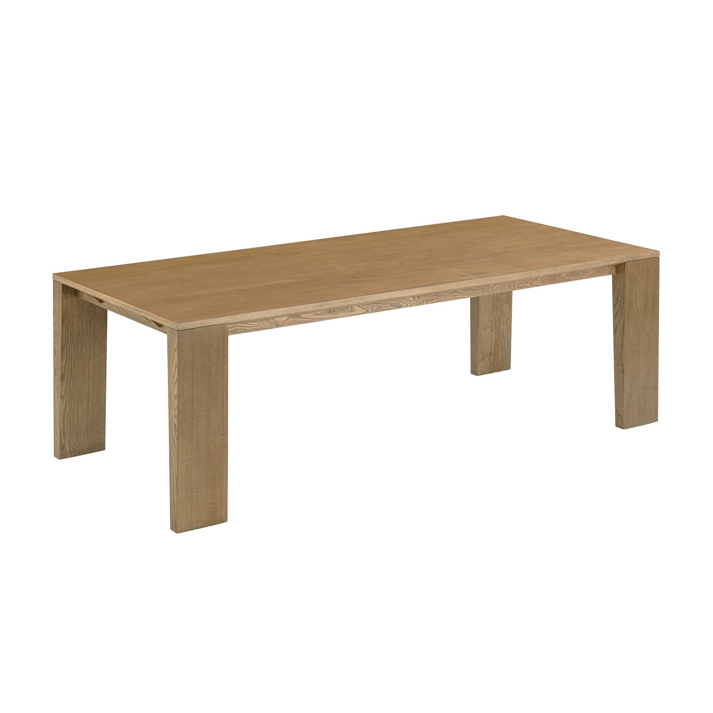 Polly - Extendable Rectangular Dining Table - Natural Ash