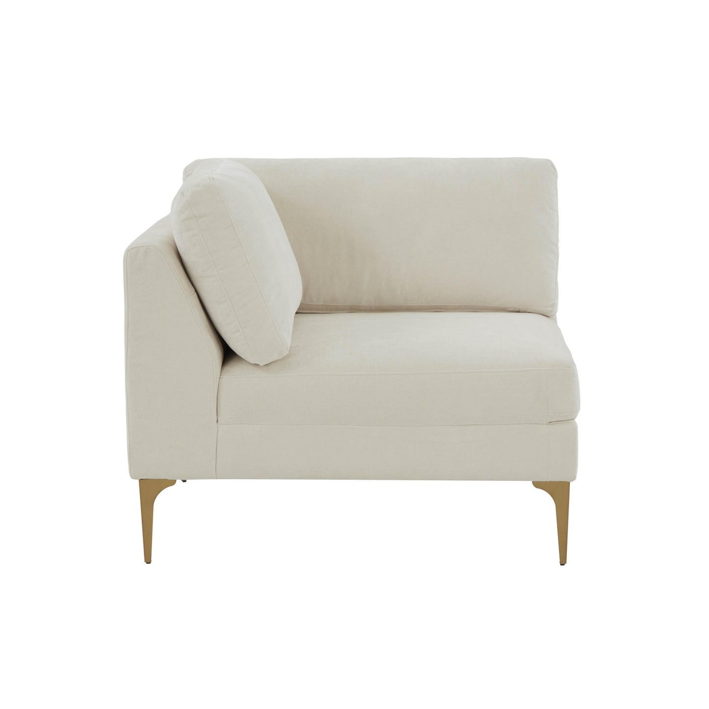 Serena - Velvet Armless Chair