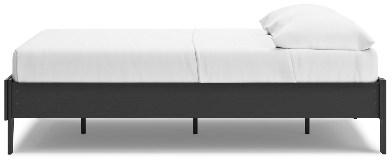 Ashley Express - Socalle Full Platform Bed with Dresser and Chest