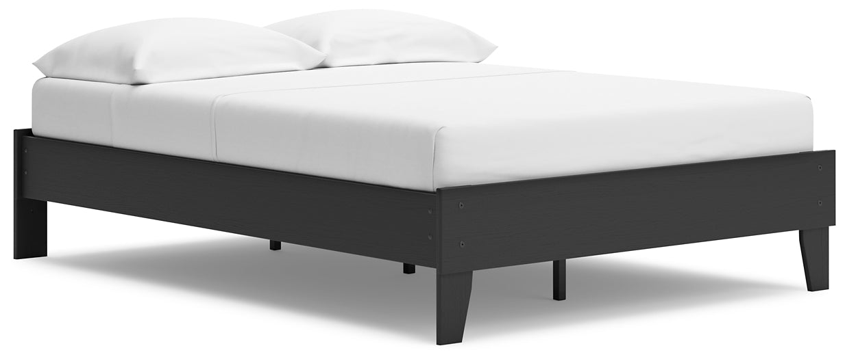 Ashley Express - Socalle Full Platform Bed with Dresser and Chest