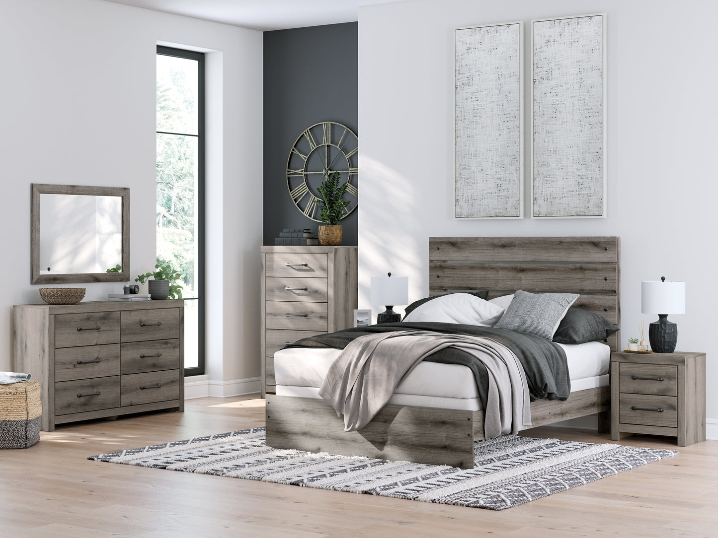 Ashley Express - Graystorm Queen Panel Bed