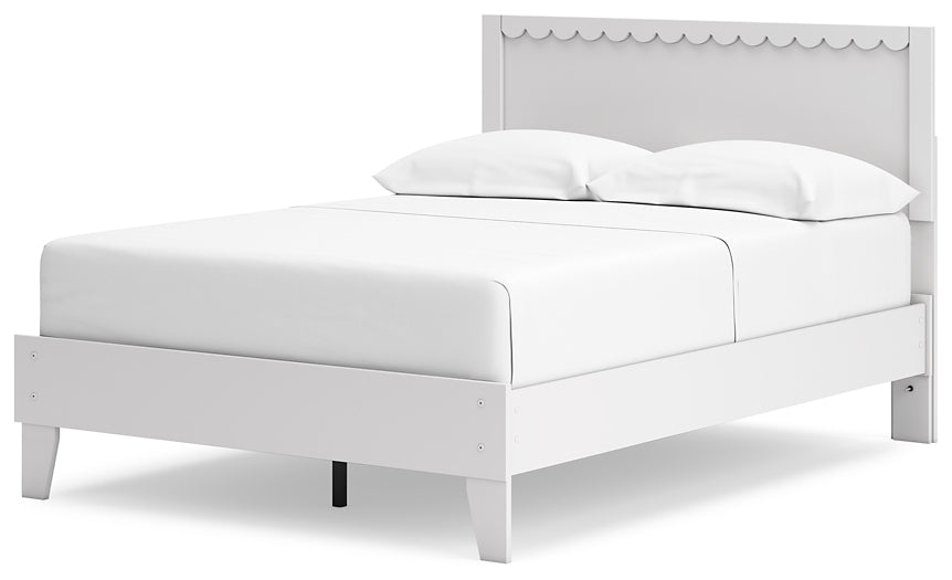 Ashley Express - Hallityn Full Panel Platform Bed with 2 Nightstands