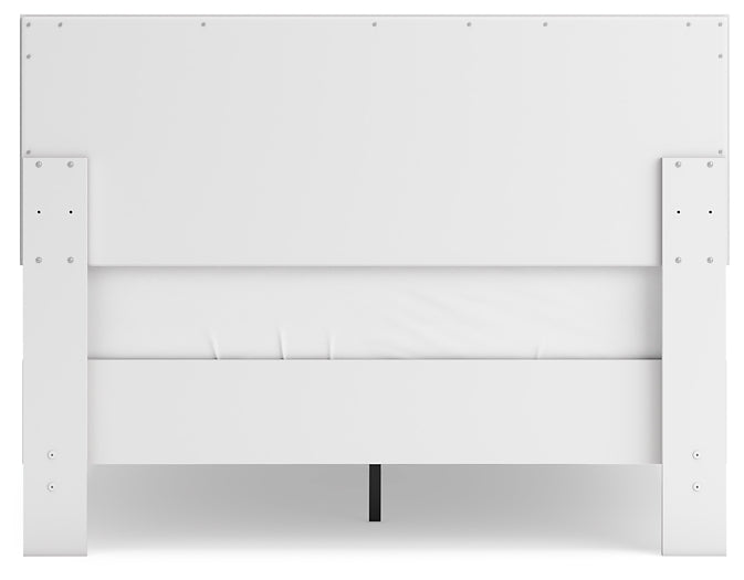 Ashley Express - Hallityn Full Panel Platform Bed with Dresser, Chest and 2 Nightstands